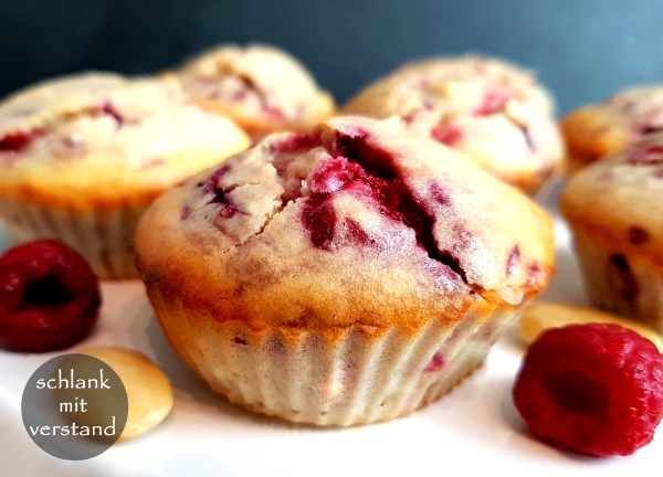 low carb Himbeermuffins backen