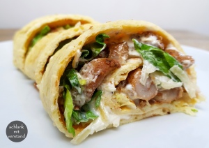low carb Gyros Rolle